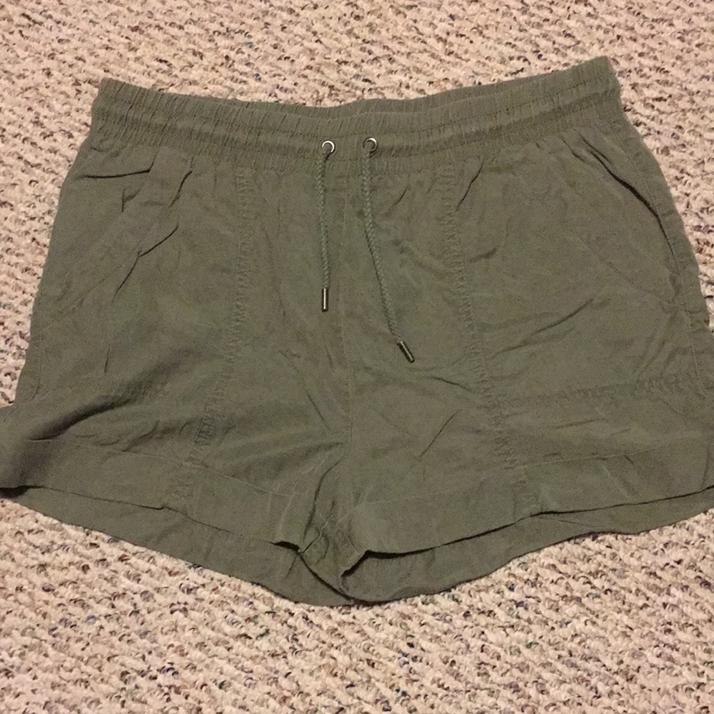 Universal Thread Green Drawstring Shorts
